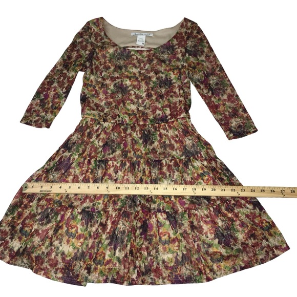 AMERICAN RAG Floral Lace Multi Color Open Back Mini Dress - Women’s Medium - Picture 6 of 15